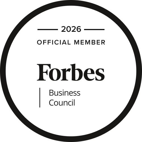 2026 Forbes Business Council official member badge